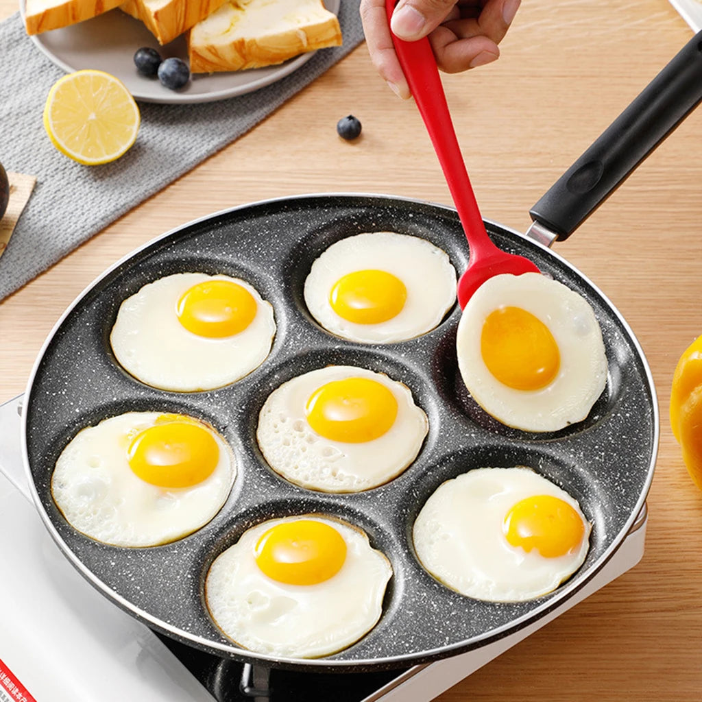 7-Hole Frying Pot Pan