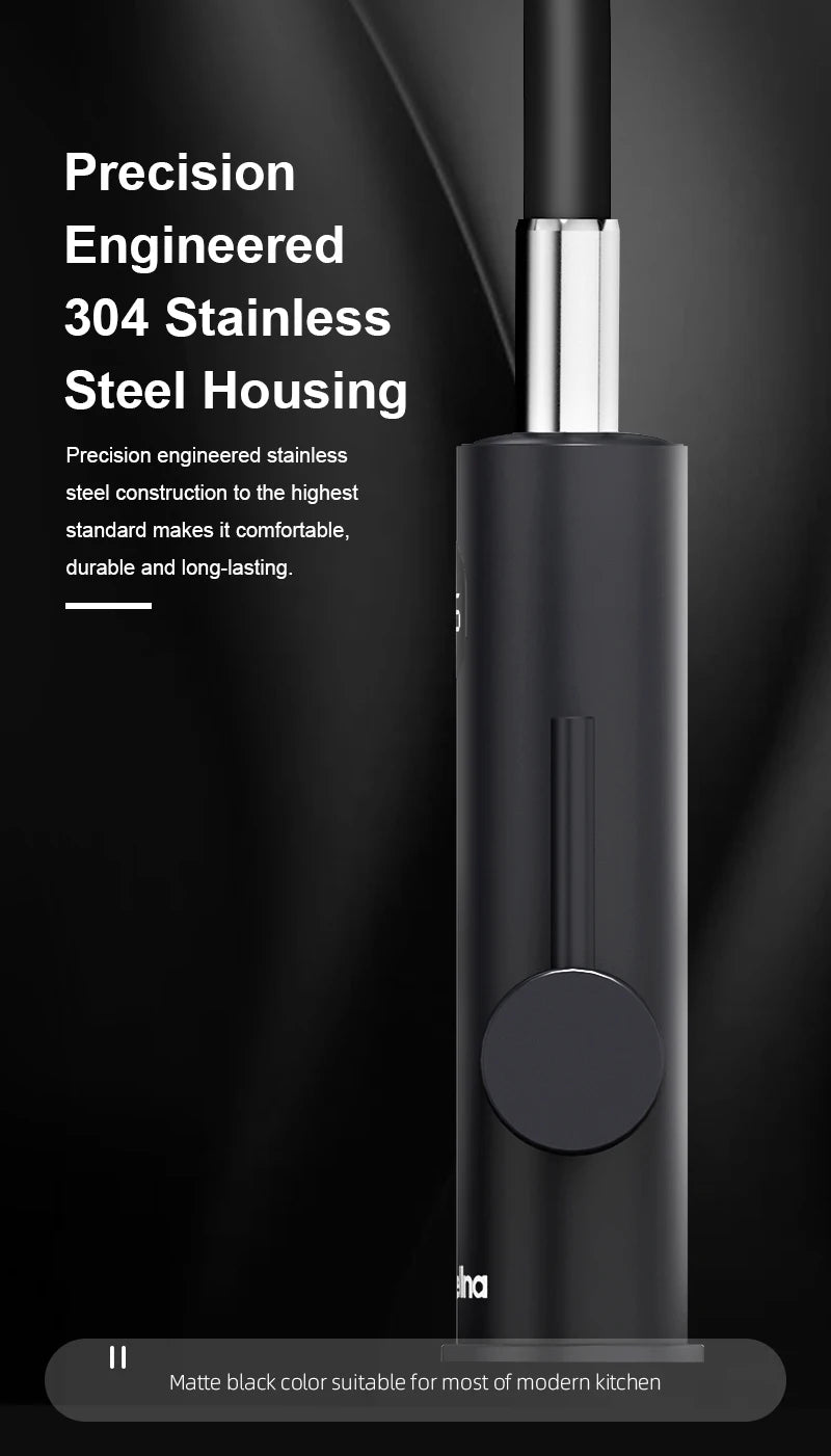 Electric Water Heater 2 in 1 Kitchen Faucet Tankless Water Heater Tap - HMroll LLC