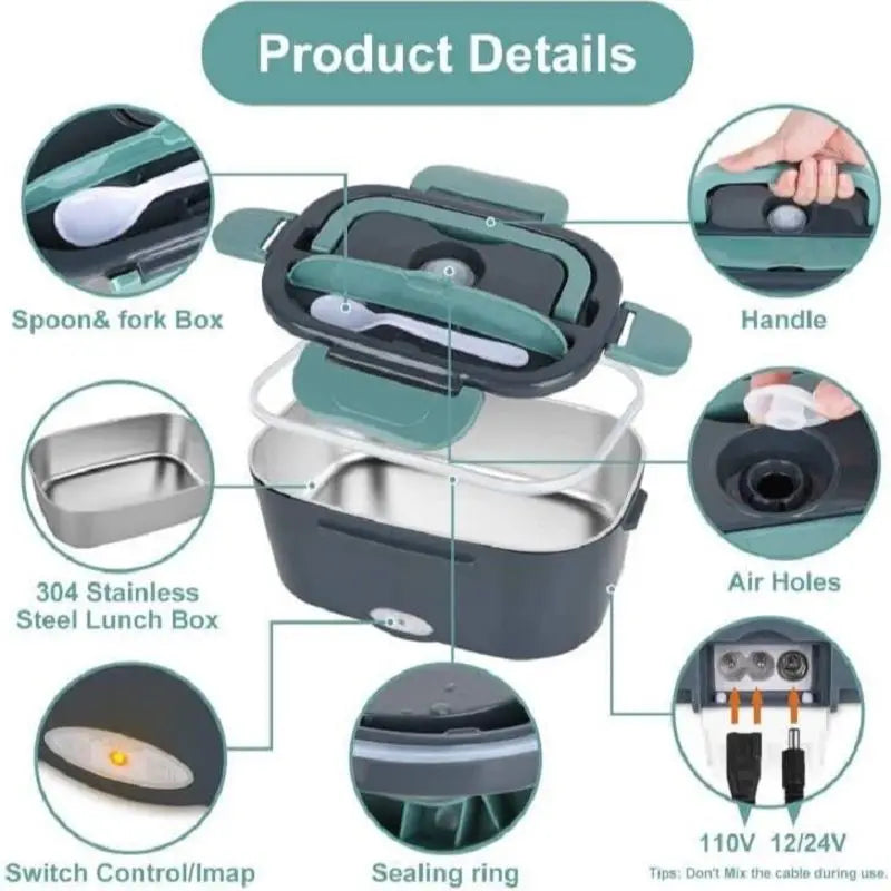 Electric Lunch Box - HMroll LLC