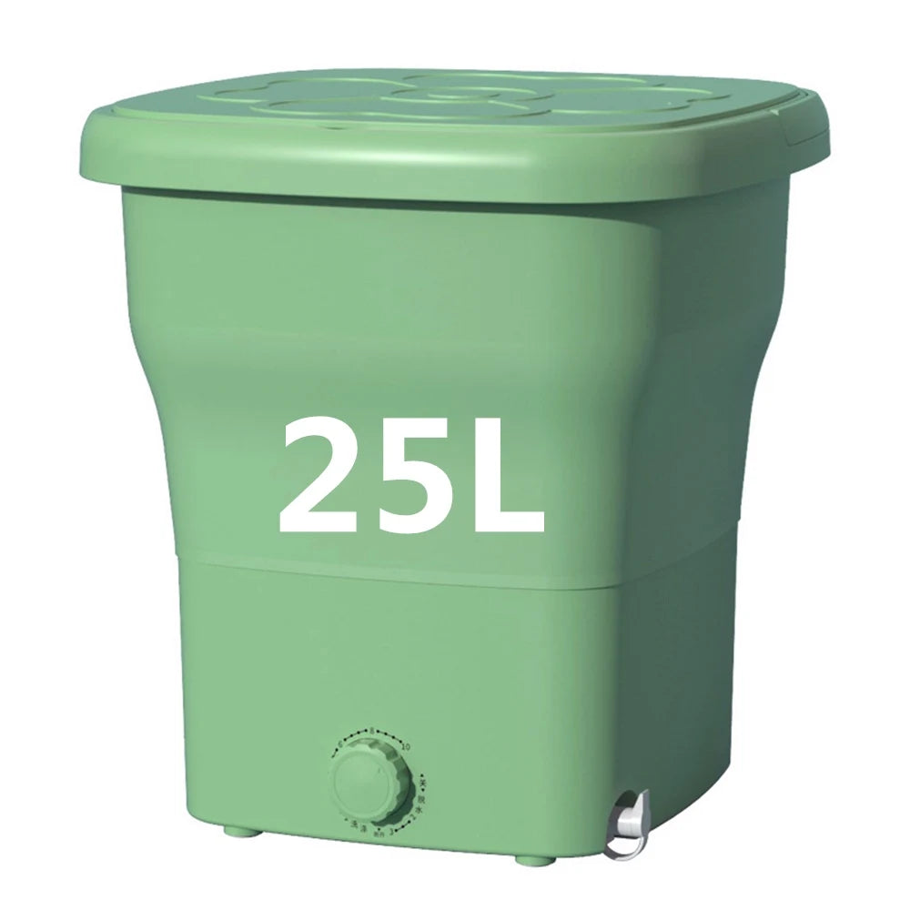 Large Portable Washing Machine Folding and Dryer Bucket for Clothes Socks Underwear Mini Washer - HMroll LLC
