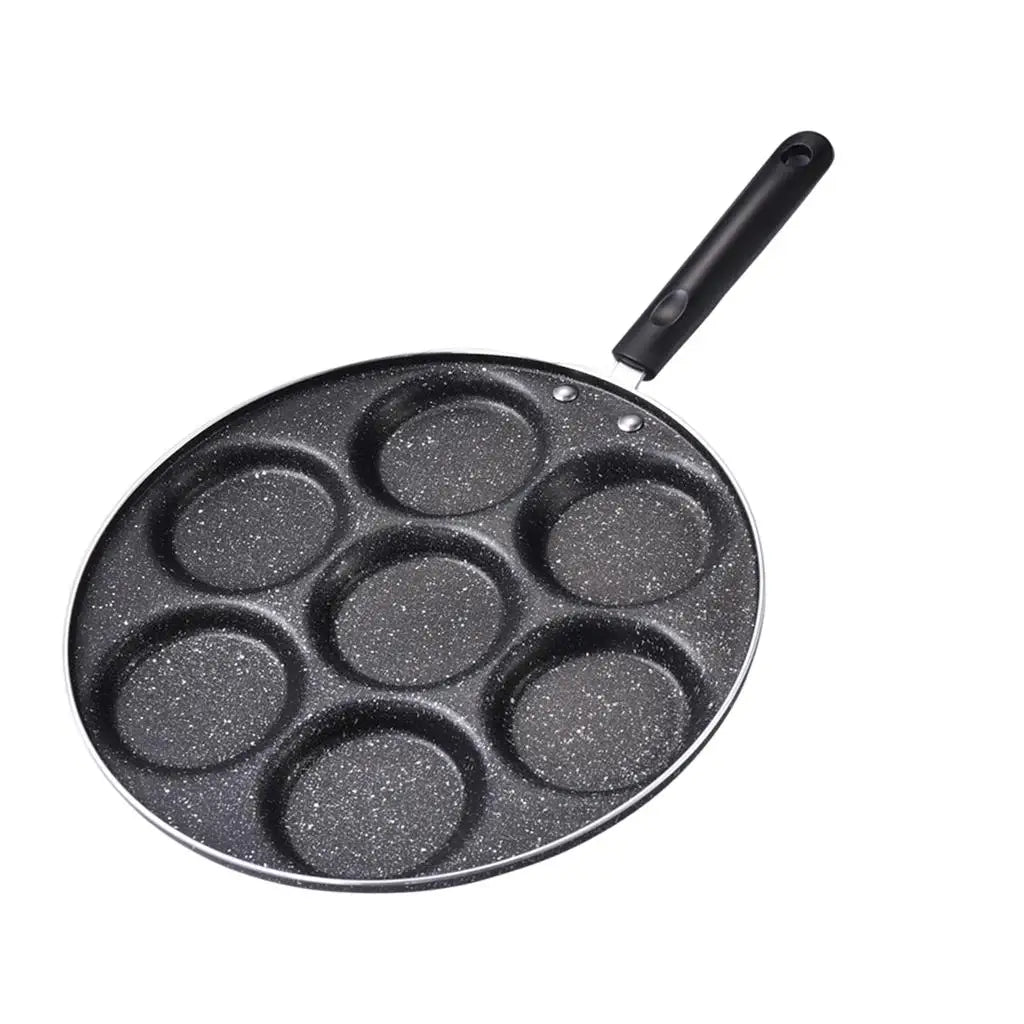 7-Hole Frying Pot Pan - HMroll LLC
