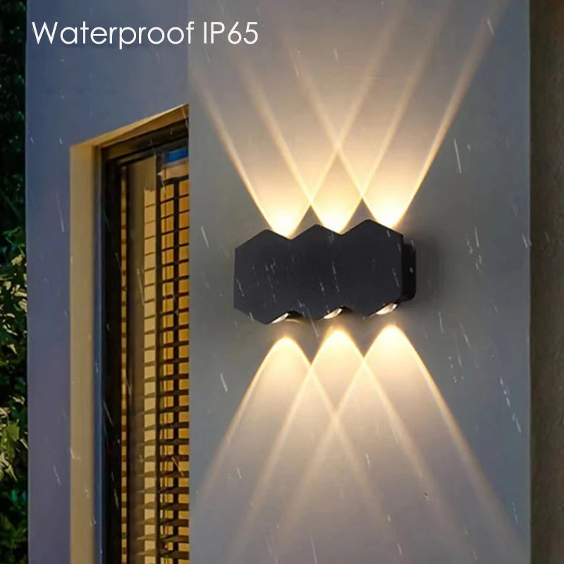 LED Wall Lamp Outdoor Waterproof IP65 - HMroll LLC