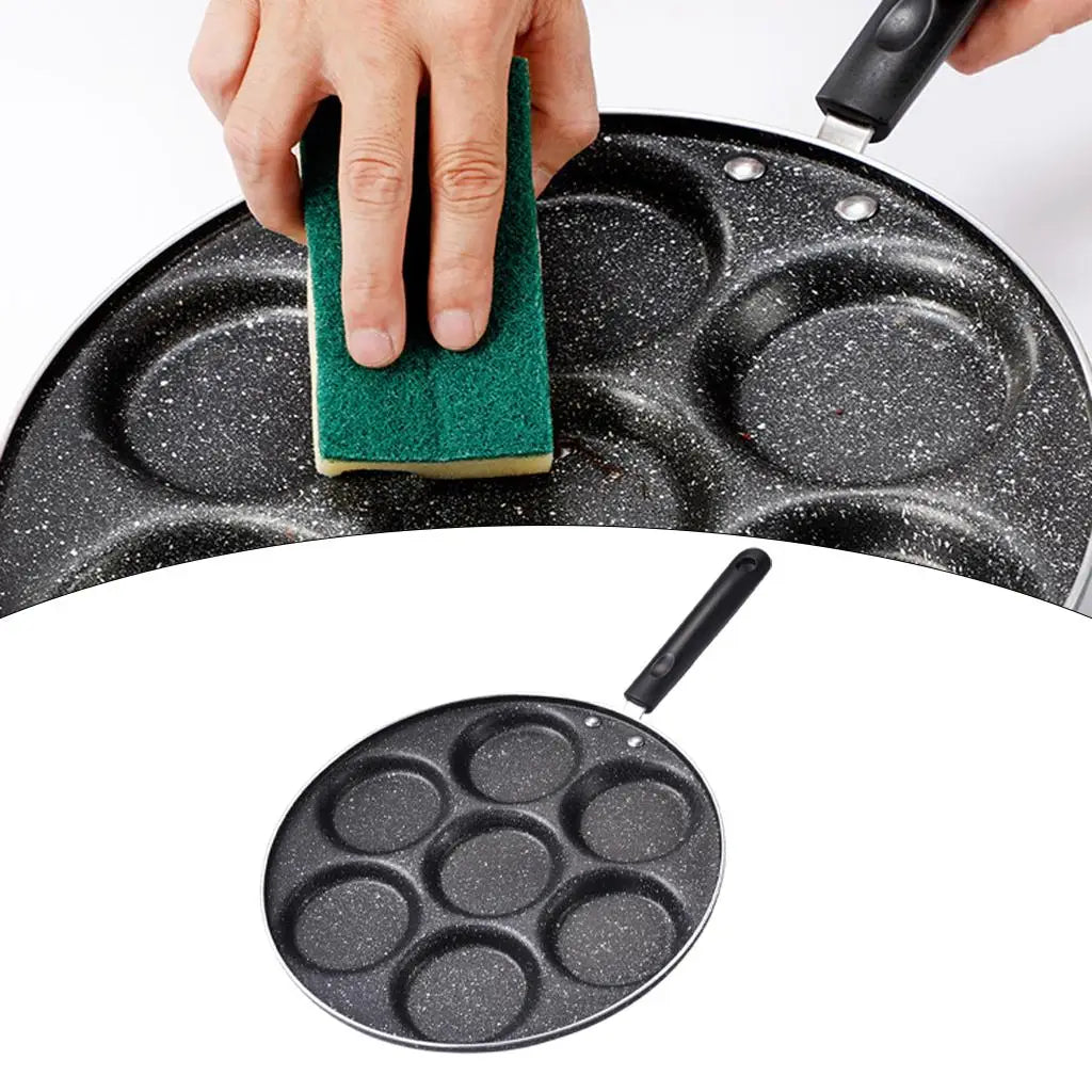 7-Hole Frying Pot Pan - HMroll LLC