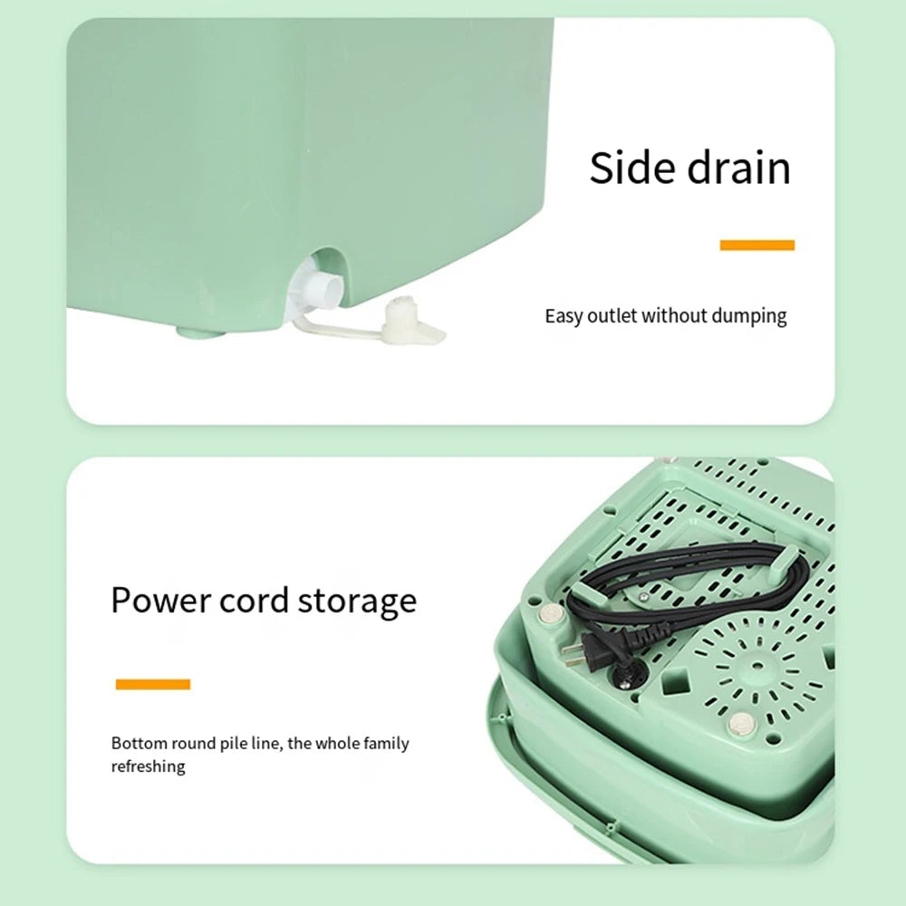 Large Portable Washing Machine Folding and Dryer Bucket for Clothes Socks Underwear Mini Washer - HMroll LLC