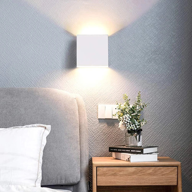 Up and Down LED Wall Lamp: Illuminate Your Space with Style! - HMroll LLC