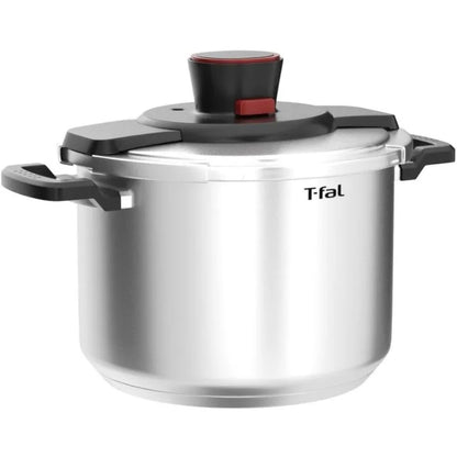 T-fal Clipso Stainless Steel Pressure Cooker (8 Quart): Elevate Your Cooking Game! - HMroll LLC