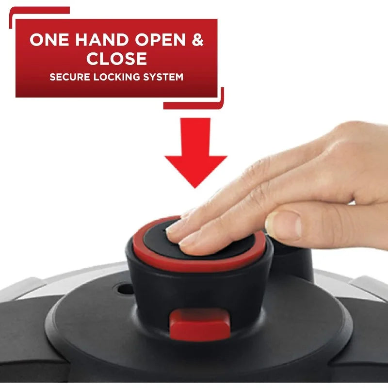 T-fal Clipso Stainless Steel Pressure Cooker (8 Quart): Elevate Your Cooking Game! - HMroll LLC