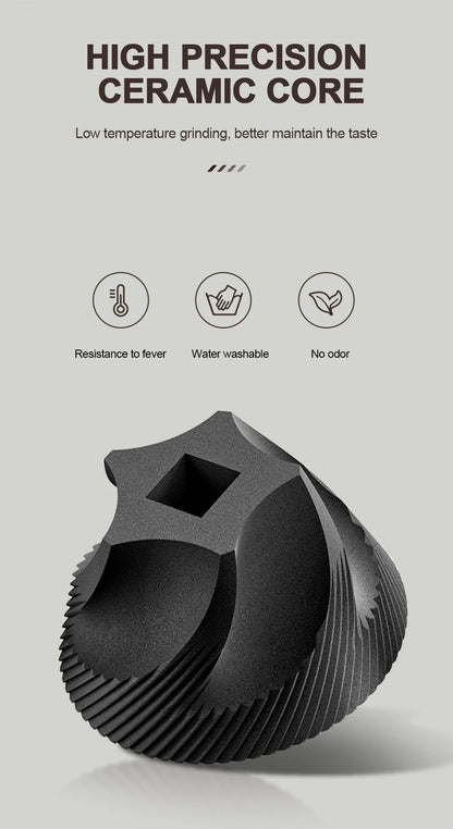 Wireless Electric Coffee Grinder Machine Type-C Charging Portable Coffee Bean Mill Coarse Grains Spice Herb Crusher Kitchen Tool - HMroll LLC