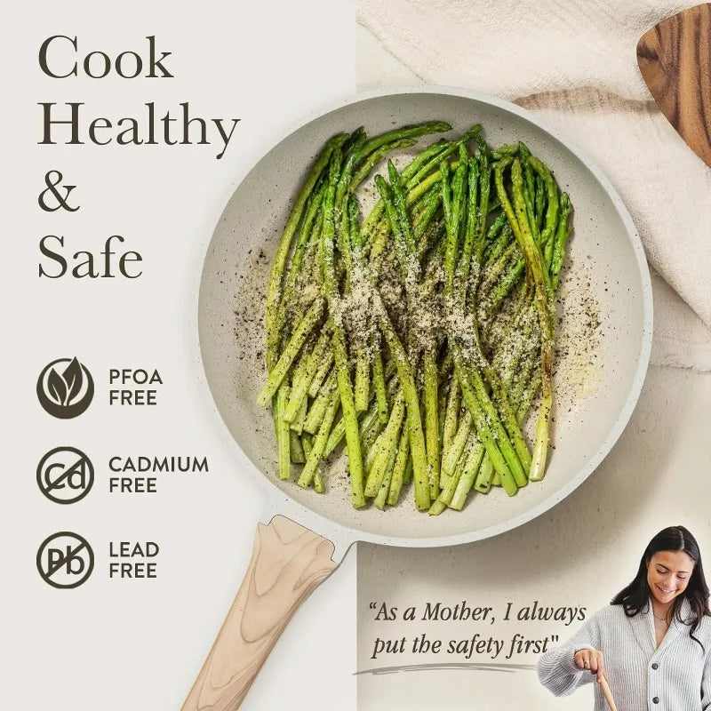CAROTE 21-Piece Nonstick Cookware Set - HMroll LLC