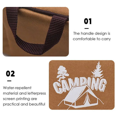 Outdoor Spice Shaker Seasoning Dispenser Containers Camping Seasoning Bottle Camping Spice Kit Set with Convenient Storage Bag - HMroll LLC