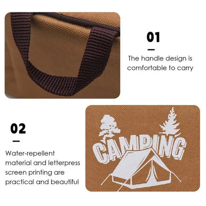 Outdoor Spice Shaker Seasoning Dispenser Containers Camping Seasoning Bottle Camping Spice Kit Set with Convenient Storage Bag - HMroll LLC