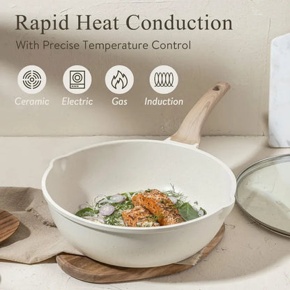 CAROTE 21-Piece Nonstick Cookware Set - HMroll LLC