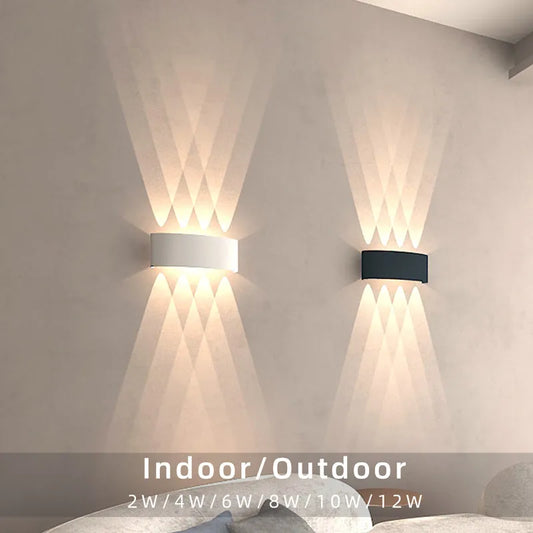 Up and Down LED Wall Lamp: Illuminate Your Space with Style!